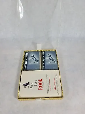 Vintage Rook Card Game Parker Brothers Instruction Book Cards Box Complete 1959 • $19.50