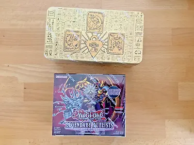 Yu-Gi-Oh! Rage Of Ra 1st Edition - Booster Box - Tin Of Pharaoh Gods - Sealed • £99