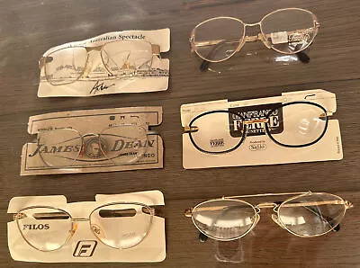 Vintage Lot Authentic Eyeglasses Mix Marc O’Polo GianFranco Ferre Specs Lunettes • $190.03