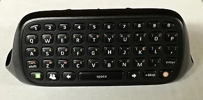 $6.99 • Buy Chatpad Keypad OEM Microsoft Black For Xbox 360 Console Video Game Controller