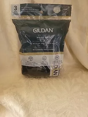 Gilden  Mens Cotton Briefs  Underwear Mid-rise 3 Pair  Size Xl 40-42  • $9.50