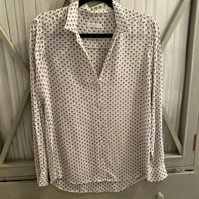 £90 • Buy Equipment Silk Shirt Size Small
