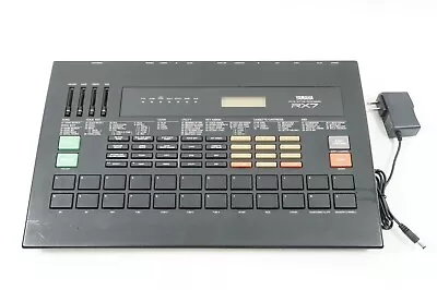 YAMAHA RX7 Digital Rhythm Programmer RX-7 Drum Machine W/ 100-240V PSU • £104.23