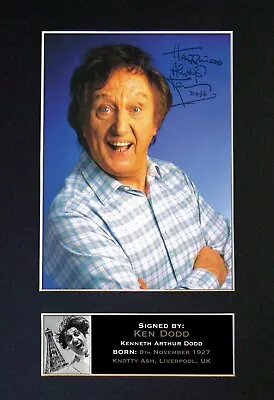 KEN DODD Signed Mounted Reproduction Autograph Photo Prints A4 315 • £22.99