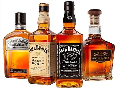 Jack Daniels Whiskey Drinks Bar High Quality Wall Art Poster Choose Your Size • $12.90