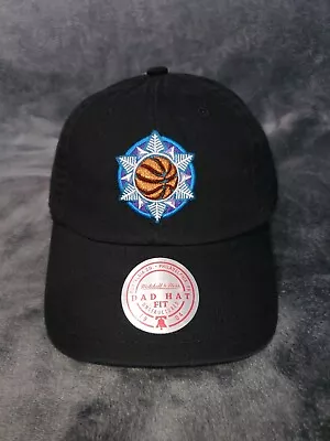 Nba Utah Jazz Mitchell & Ness Strapback Dad Fit Unstructured Hat Mens Black New  • $24.99