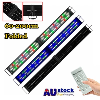 $128.93 • Buy 2-6ft Aquarium Light RF-Control Lighting Full Spectrum Plant Fish Tank Lamp Bar