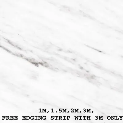 600mm X 30mm Misty Peak Marble LAMINATE KITCHEN WORKTOPS 1M1.5M2M3M ALL SIZES • £36.99
