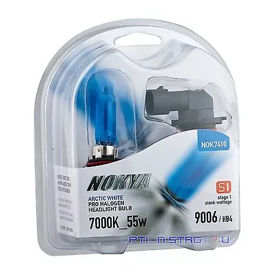 Nokya 9006 Arctic White S1 55W Halogen Headlight Fog Light Bulb NOK7410 1 Pair • $15.99