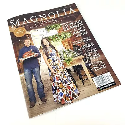 THE MAGNOLIA JOURNAL Magazine Premier Issue #1 CHIP JOANNA GAINES 2016 HGTV • $34.95