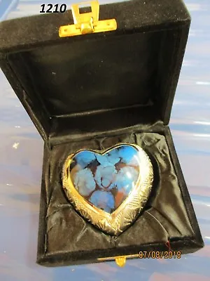 Mini Cremation Urn Token Ashes Urn Keepsake Urn Heart Shaped. • £19.99