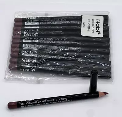 Nabi Lipliner Pencil L33 Chestnut 0.04 Oz 12 Pack • $13.99