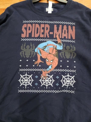$29.99 • Buy Spiderman Christmas Sweater Men's Size XL