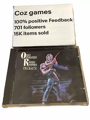 Ozzy Osbourne Randy Rhoads Tribute CD 1987 EPIC AUSTRALIAN RELEASE CLASSIC ROCK • $25