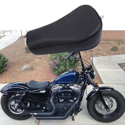 Motorcycle Solo Seat For Harley Davidson Sportster Forty Eight 72 XL 1200 883 • $53.99