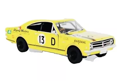 SALE $49 DDA 1:32 Scale Holden HK Monaro GTS 327 #13 Racing Model Car Yellow • $49