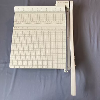 X-ACTO 12  X 12  Desktop Paper Cutter Trimmer Lightweight Guillotine Scrapbook  • $13.50