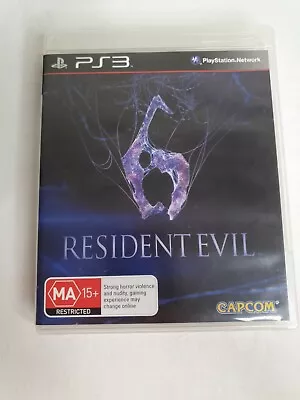 Resident Evil 6 - 2012 Manual - Playstation 3 PS3 • $14.50