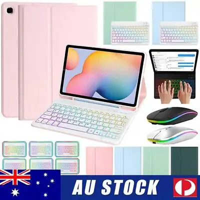 $48.59 • Buy For IPad 7/8/9/10th Gen Pro 11 Air 3 4 5th 2022 Backlit Keyboard Case With Mouse