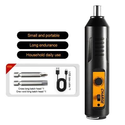Power Tool Rechargeable Mini Cordless Electric Screwdriver Drill USB Charging US • $15.82