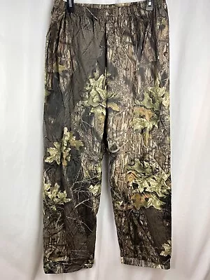 Men's Columbia Mossy Oak Break-up Ca Rain Gear Top & Bottom Size Large • $85