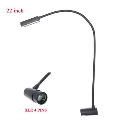22 Inch Right Angle XLR 4pin LED Light Studio Mixer Gooseneck Lamp For YAMAHA • $25.99