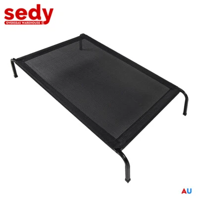 $39.50 • Buy Heavy Duty Pet Raised Bed Elevated Trampoline Hammock Cat Dog Raised Deluxe