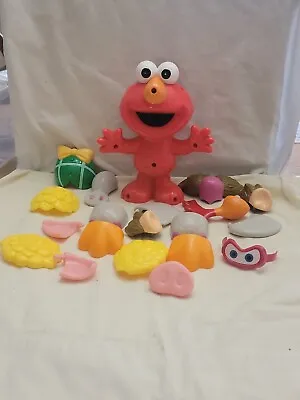 Elmo's World Silly Parts Talking Elmo Dress Up (Potato Head Like Fun)Tested 2003 • $29.95