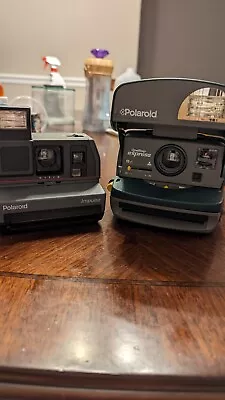 Polaroid Cameras 1990s Vintage Pair  • $0.99