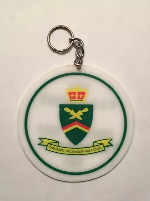 Vintage Rare The Royal Selangor Golf Club Golf Bag Tag - Kuala Lumpur Malaysia  • $4.76