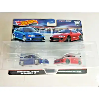 Hot Wheels Premium Car Culture Mitsubishi 2-Pack 2023 (In-Stock) New 95 Eclipse • $24.75