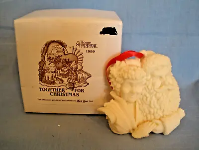 Vtg Mark Klaus~1999 Ornament~together For Christmas~dual Sided~11294/25000~hsn • $15.99