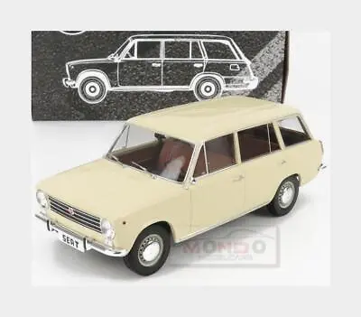 1:18 TRIPLE9 Seat Fiat 124 Familiare 1968 Cream T9-1800225 MMC • $81.17