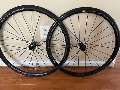 Mavic Ksyrium UST Disc Brake Wheels Tubed Or Tubeless Compatibel • $375