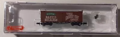 Roundhouse 87010 N Scale Heinz Baked Beans 36' Old Time Reefer Car #324 LN/Box • $17.99