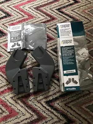 Mamas And & Papas Armadillo Cybex Aton Car Seat Adapters - Black • £25