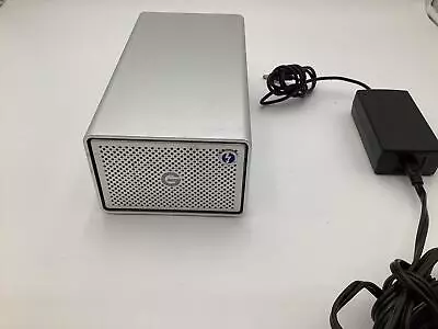 G TECHNOLOGY G RAID 0G04228 2-Bay Thunderbolt 2 RAID Array W/Power Supply • $99.99