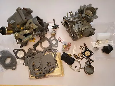 2 VW Solex Carburetors H30/31 PICT + Repair Parts & Gaskets For Parts/Repair • $22.50