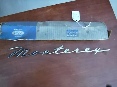 Nos 1970 70 Mercury Script Emblem Monterey Ford Lincoln Quarter Panel Name Plate • $65
