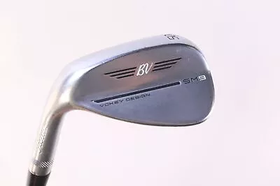 LEFTY Titleist Vokey SM9 Tour Chrome F Grind 50* Gap Wedge 35.5 In Steel Stiff • $98.79