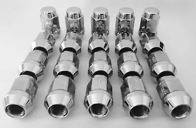 20 Chevrolet Corvette C4 C5 C6 SOLID Chrome Lug Nuts 17 18 Rims NICE! • $49.97