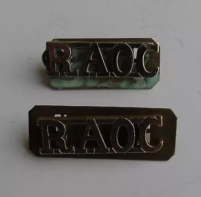 £4.99 • Buy British Army Royal Army Ordnance Corps Brass Shoulder Titles
