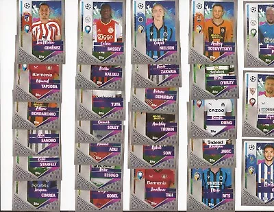 Topps Uefa Champions League Stickers 22-23 — 27 New Stickers • £2.75