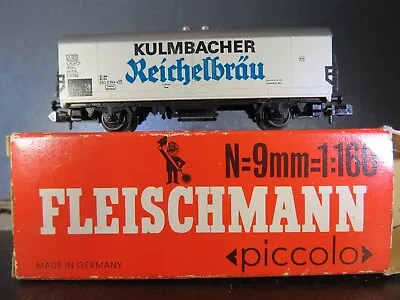 N - Fleischmann  2467 - Euro Wagon  Kulmbacher Reichelbrau   LN W/orig Box • $13.99