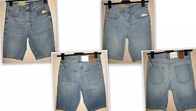 Goodfellow And Co. 28 30 42 TruTemp 10.5  Slim Fit Jean Denim SHORTS Lite/Medium • $16.58