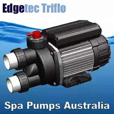 Spa Pump Edgetec Triflo Sensa-Touch 1.0 HP Model 6109 Spa Pumps Australia • $769