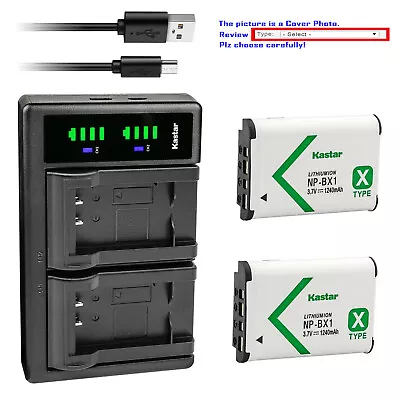 Kastar NP-BX1 Battery LTD2 USB Charger For Sony ZV-1 II Digital Camera ZV1 ZV1F • $21.99