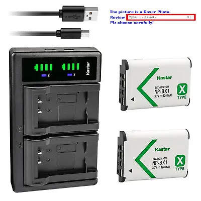 Kastar NP-BX1 Battery LTD2 USB For Sound Devices A20-Mini A20-BatteryDoubler • $35.99