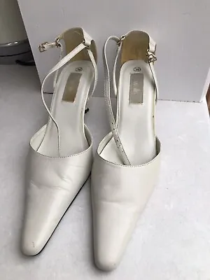 Wallis Ladies Cream Shoes 6(39) • £4