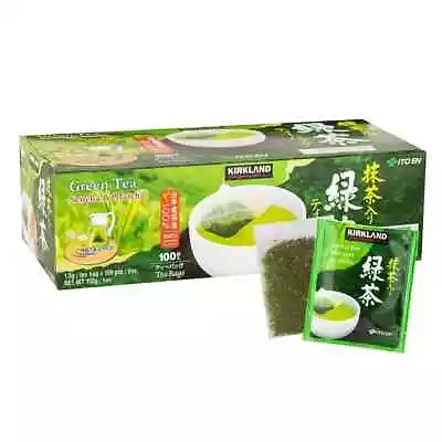 Authentic Japanese Green Tea Sencha & Matcha Blend - Kirkland 1 - 200 Tea Bags • £34.99